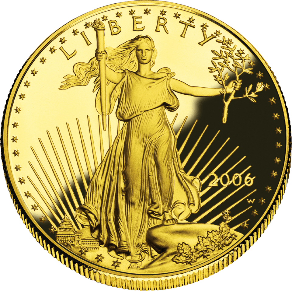 American Gold Eagle obverse