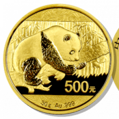 China Gold Panda — 30 g